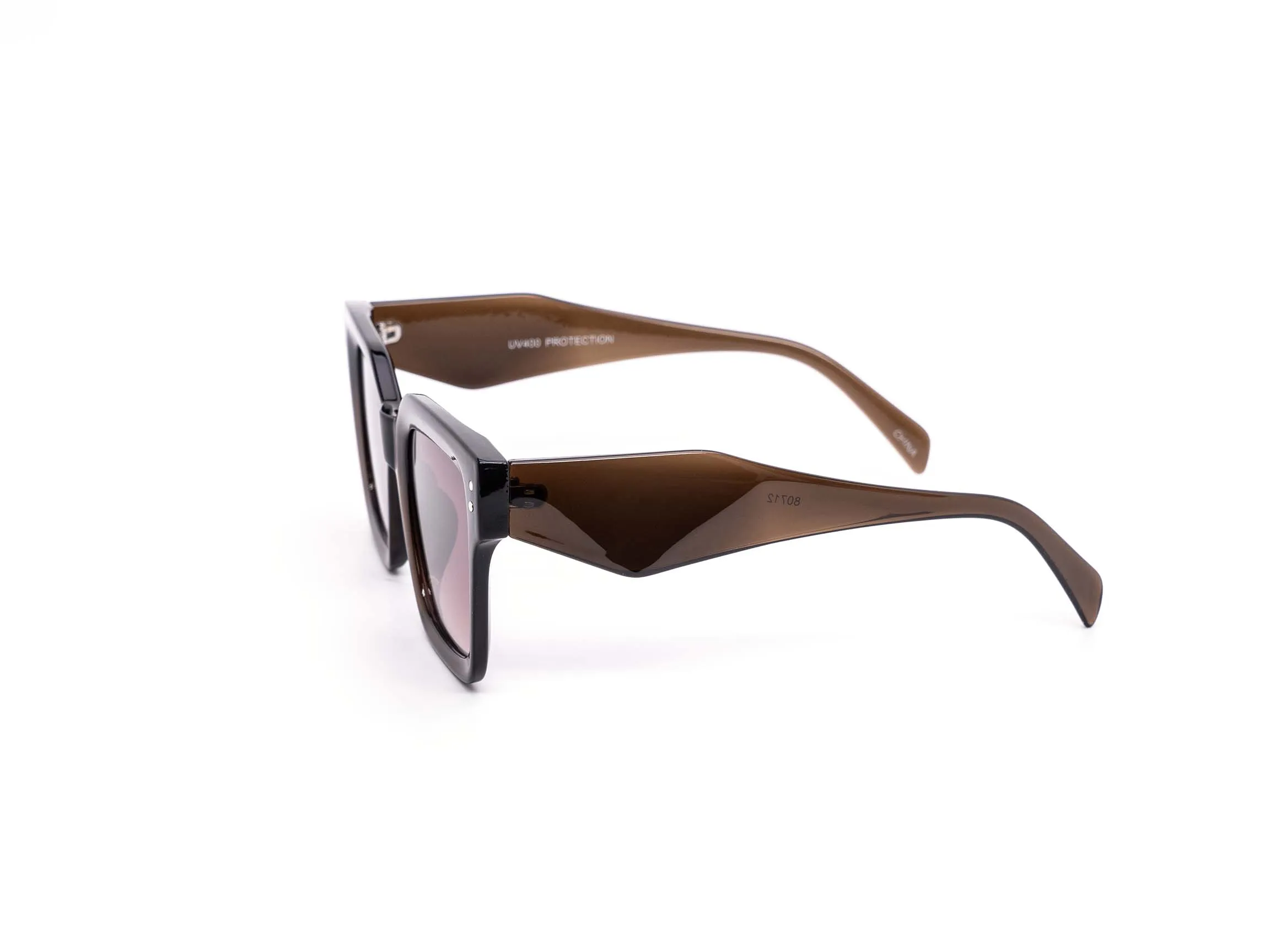 12 Pack: Classy Minimalist Chunky Prism Abstract Wholesale Sunglasses