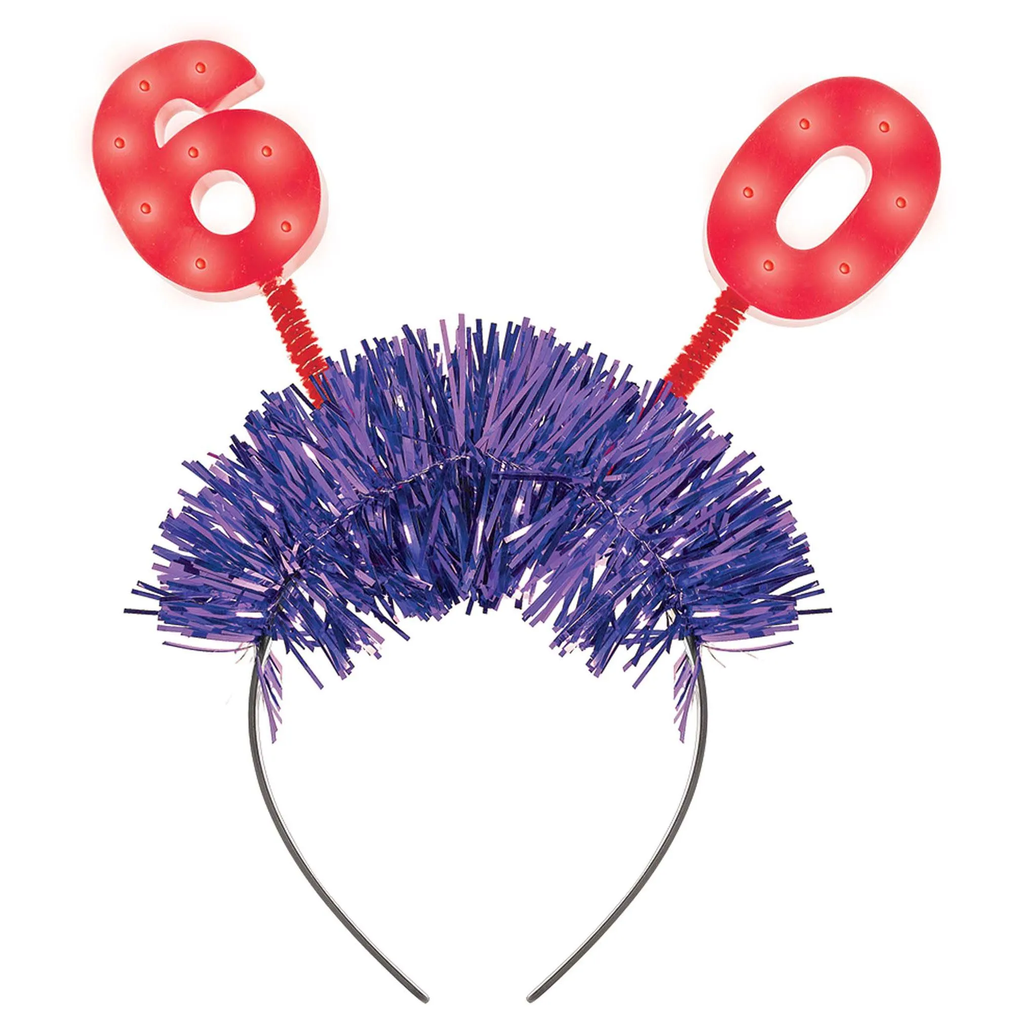 60th Light Up Foil & Plastic Headbopper