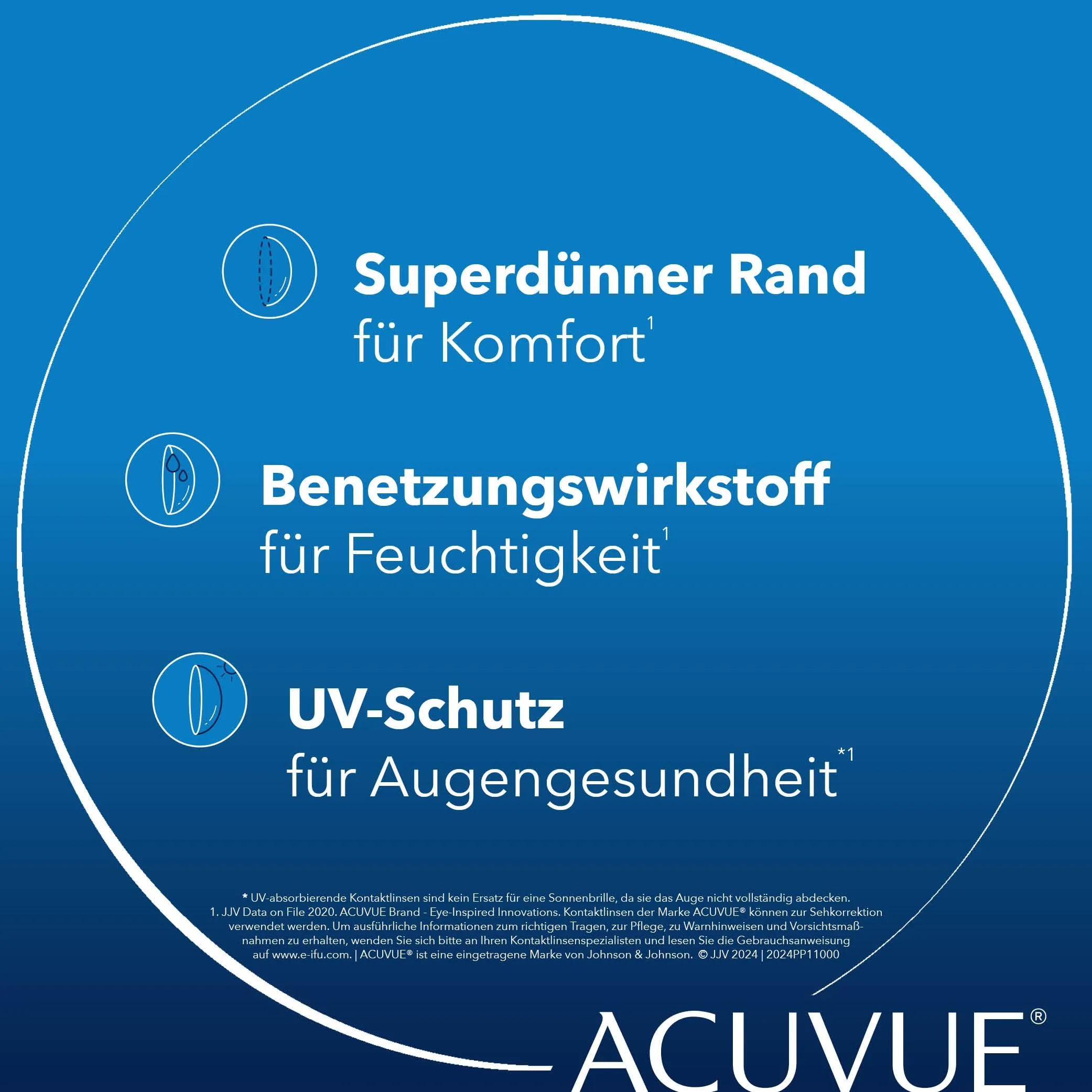 ACUVUE OASYS contact lenses - 2-week lenses for day and night with -3.75 dpt and BC 8.8 - UV protection, protection against drying out & extremely comfortable to wear - 6 lenses