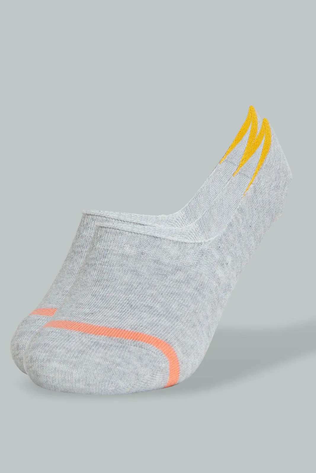 Assorted Polka Dot Striped Invisible Socks (Pack of 5)