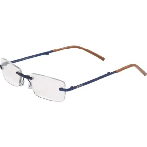 B D Unisex Eyeglasses - Folding Readers  2.00, Matte Blue/Brown | 2244-57-20