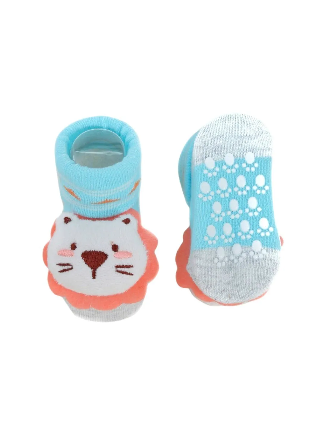 Baby Lion Plush Socks – Soft and Fun Animal Design