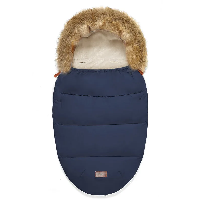 Baby Sleeping Bag With Anti-kick And Silkworm Cocoon | Brodtica.com