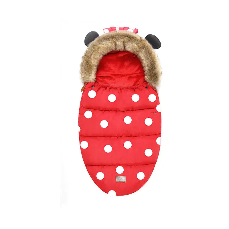 Baby Sleeping Bag With Anti-kick And Silkworm Cocoon | Brodtica.com