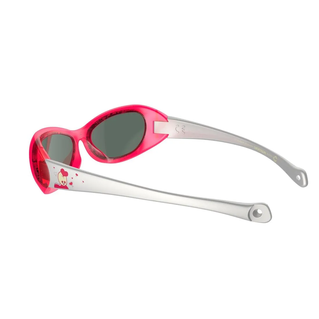 BEAUTY hiking sunglasses 3-6 years girls pink glitter category 4