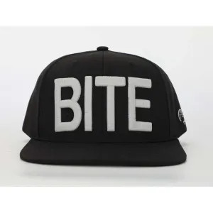 Black Bite Golf Hat - 100% Polyester, Bold Print - Stay on the Green
