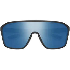 Boomtown - Matte Black/ChromaPop Polarized Blue Mirror