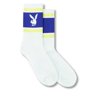 Box Logo Rabbit Head Crew Socks