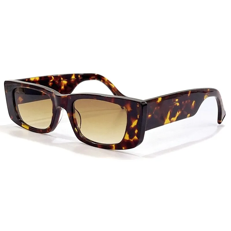 Brand Design  Sunglasses Women  Shades Vintage Sun Glasses Rectange Black Summer Eyeglasses UV400
