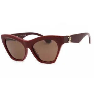 Burberry Women's Sunglasses - Bordeaux Plastic Cat Eye Full Rim | 0BE4420U 411973