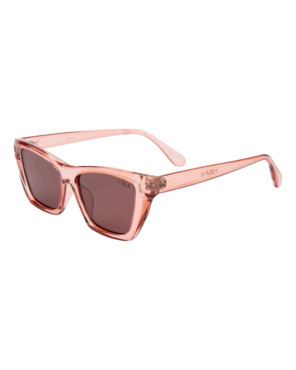 Cate Polarised Sunglasses in Watermelon & Plum