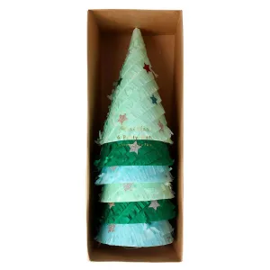 Christmas Tree Fringed Party Hats by Meri Meri