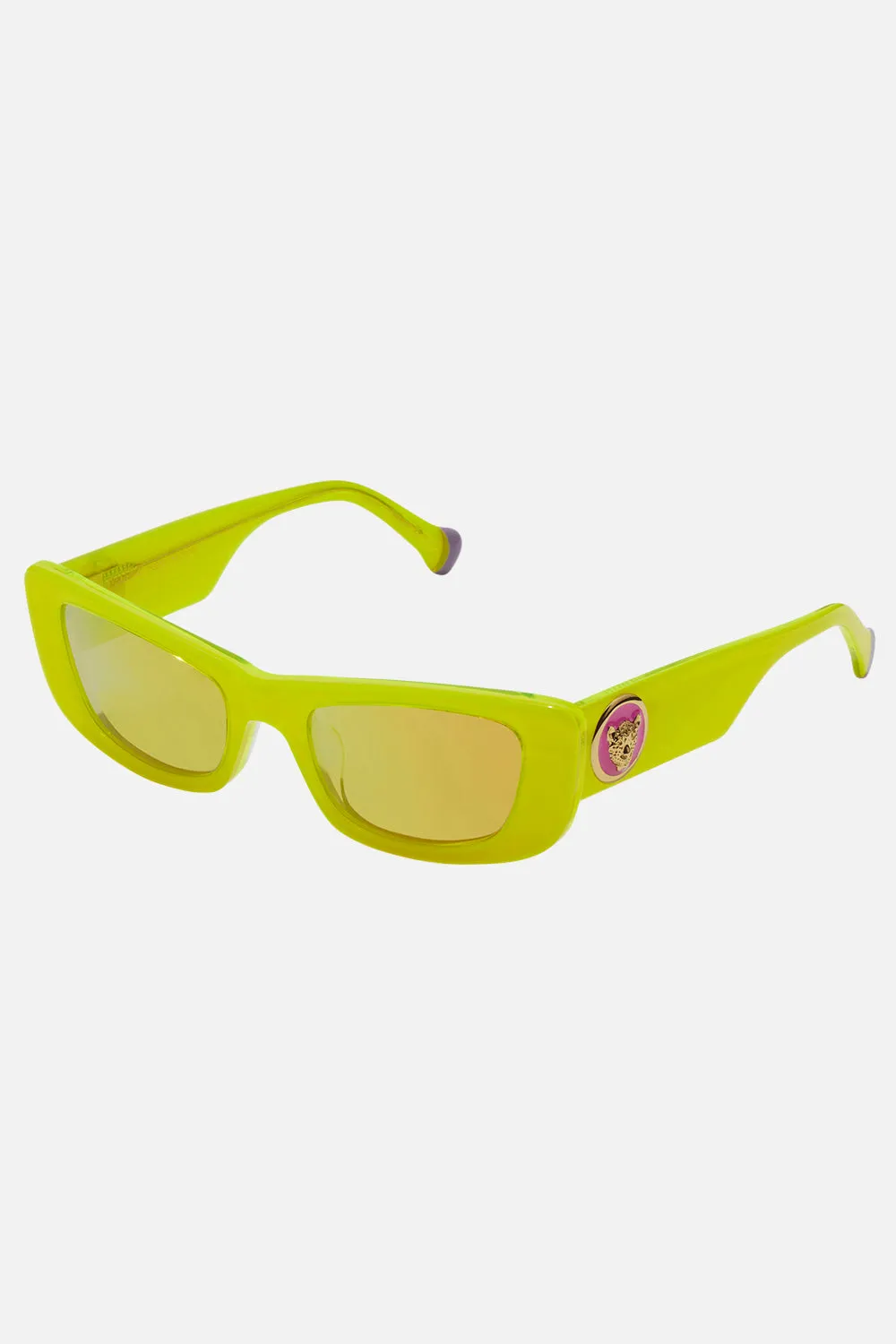 CIAO CIAO SUNGLASSES NEON YELLOW