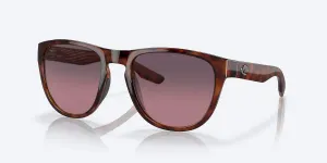 Costa Irie Tortoise Sunglasses – Rose Gradient 580G Lenses for Elegant Style and Superior UV Protection