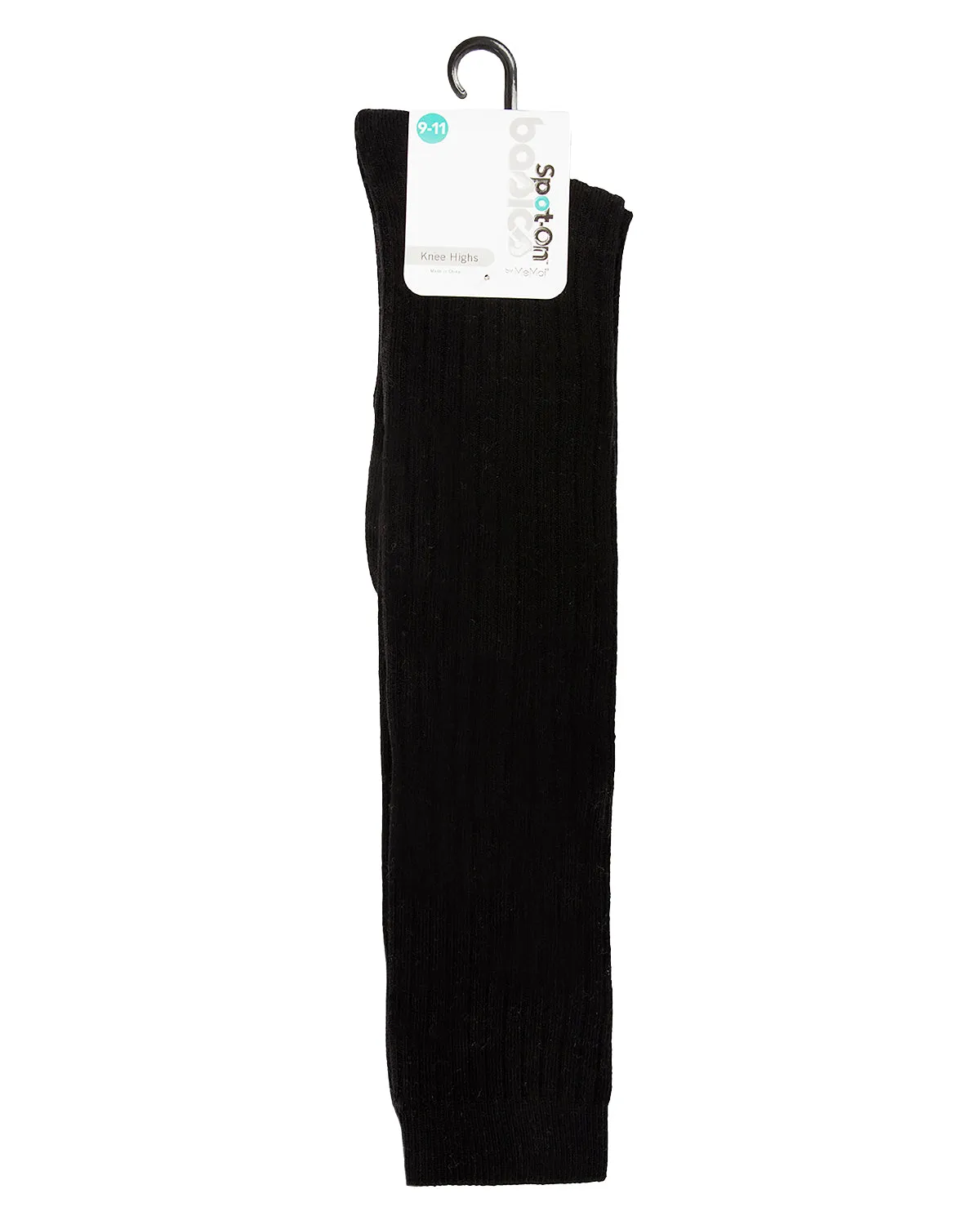 Cotton Blend Knee High Girls Uniform Socks