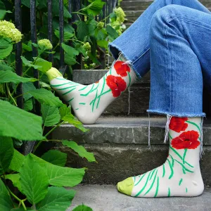 Crew Socks | Funky Socks - Grasshopper