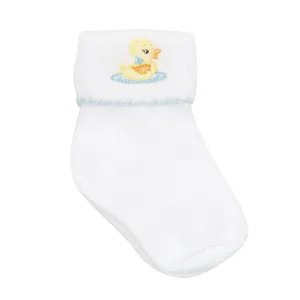 Darling Ducklings Socks - Light Blue