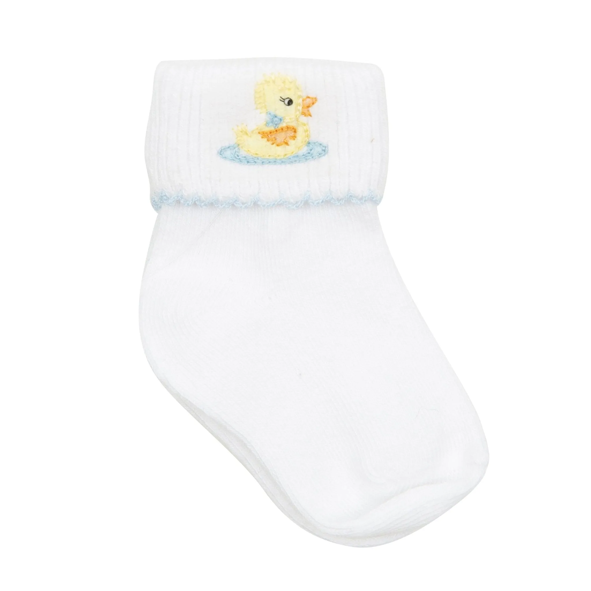 Darling Ducklings Socks - Light Blue