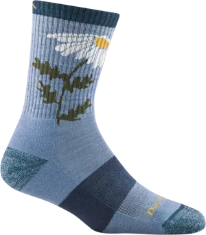 Darn Tough Women's Queen Bee Micro Crew Lightweight Hiking Sock
