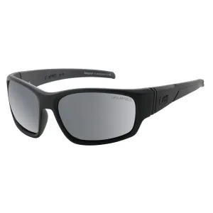 Dirty Dog Snapper Grey Mirror Polarised- Black Satin