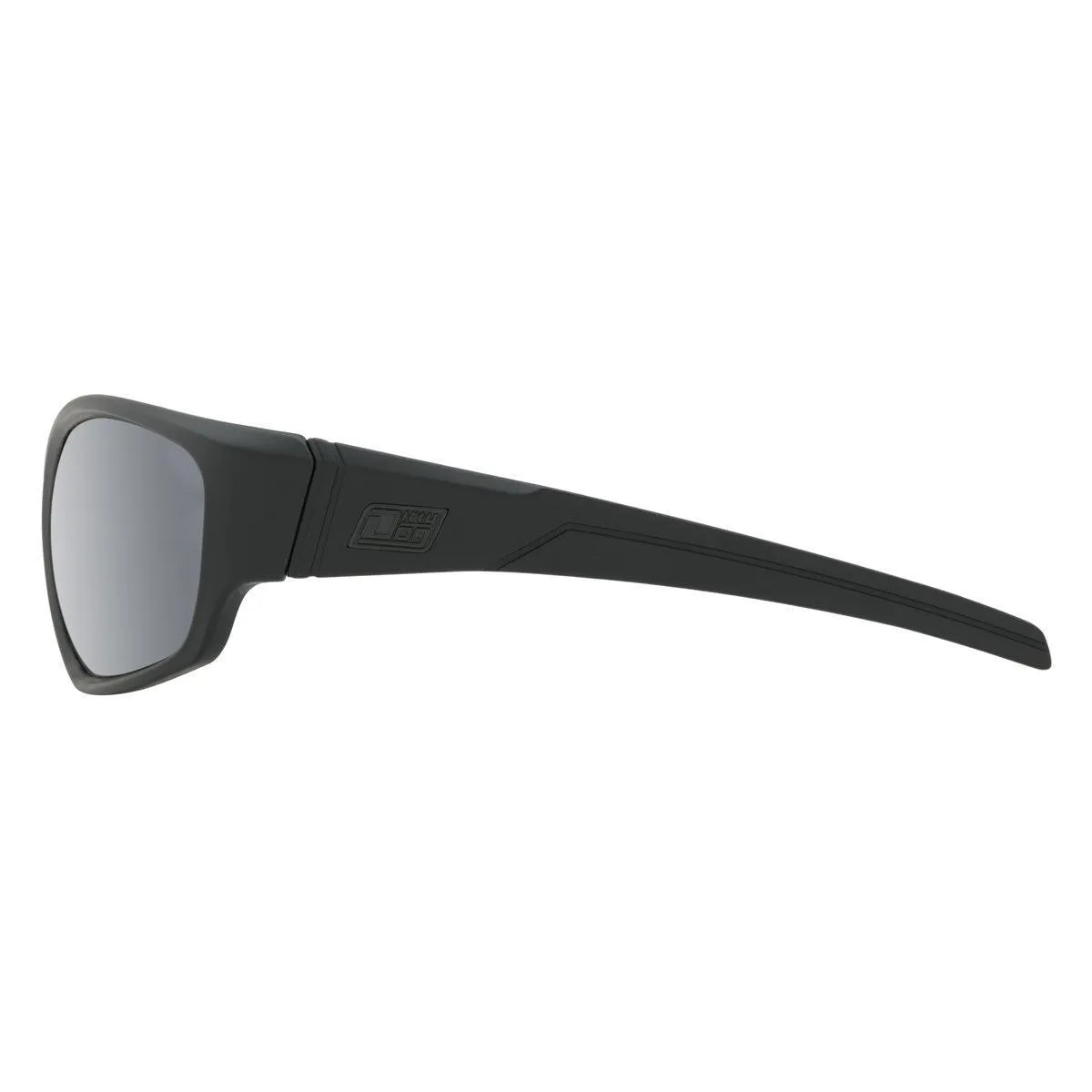 Dirty Dog Snapper Grey Mirror Polarised- Black Satin