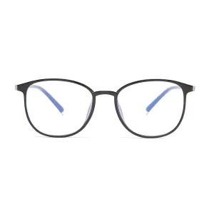 DREW (Size 50) UV-Protected Unisex Blue-Light and Anti-Glare Oval Eyeglasses