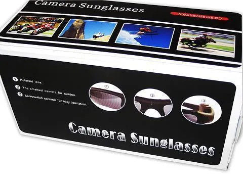 DVR Spy Camera Video Recording Sunglasses with TF Slot