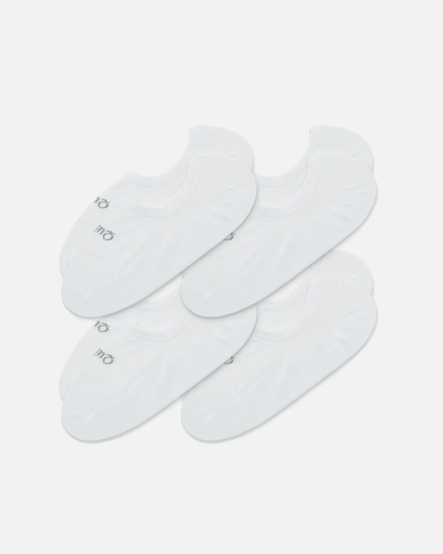 Everyday Lightweight Cotton No-Show Socks (4-pack)