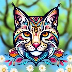 EXOTIC BIG CATS: Bobcat.B