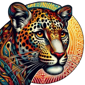 EXOTIC BIG CATS: Leopard. B