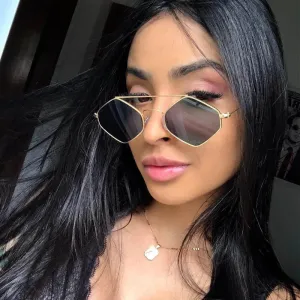 Fashion Vintage Diamond Sunglasses Women Retro Punk Eyeglasses UV400