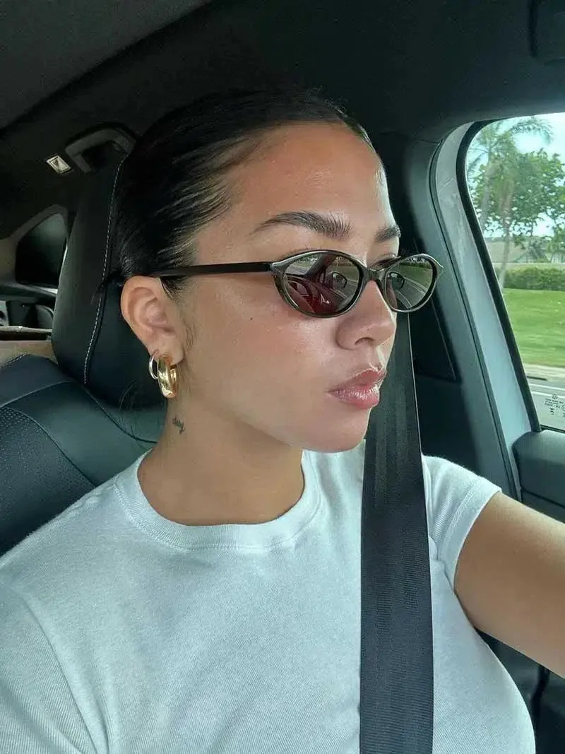 Fiamma – Vintage-inspired design – Oval sunglasses