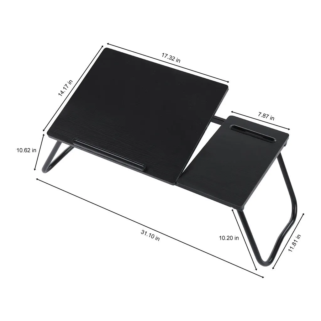 Free Installation Portable Folding Laptop Computer Desk Lazy Bed Desk Adjustable  | Brodtica.com