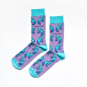 Frog Socks | Bamboo Socks | Aqua Socks | Pond Socks