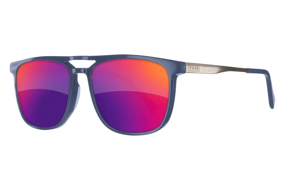 Fuse Prescription Long Point Sunglasses | Gloss Blue