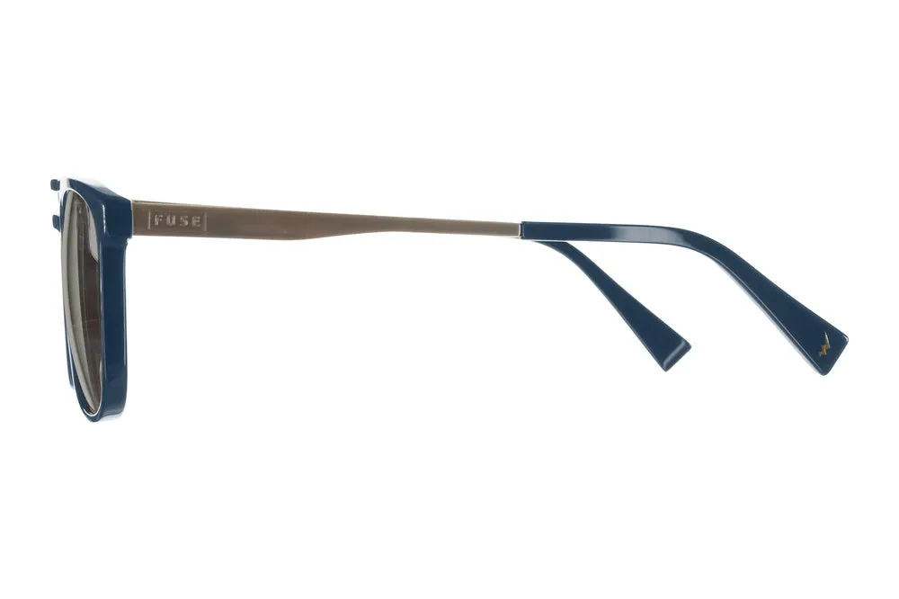 Fuse Prescription Long Point Sunglasses | Gloss Blue