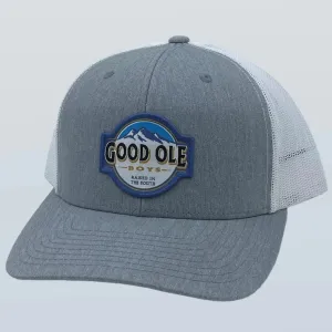 GOB BUSCH LITE PATCH HAT - HEATHER/WHITE