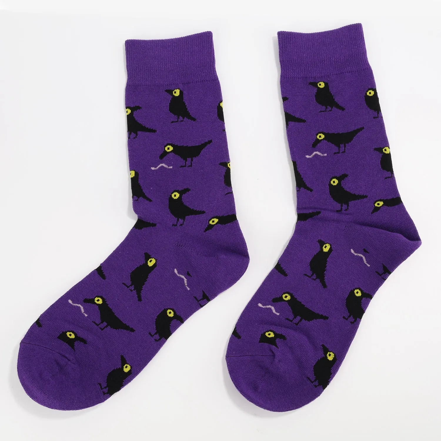 Gothic Crow Socks