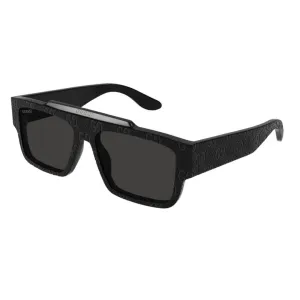 Gucci GG1460S 006 Men’s Sunglasses - Black Frame, Grey Lenses