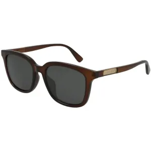 Gucci Men's Sunglasses - Brown Square Plastic Frame Grey Lens | GG0939SA-30010479002