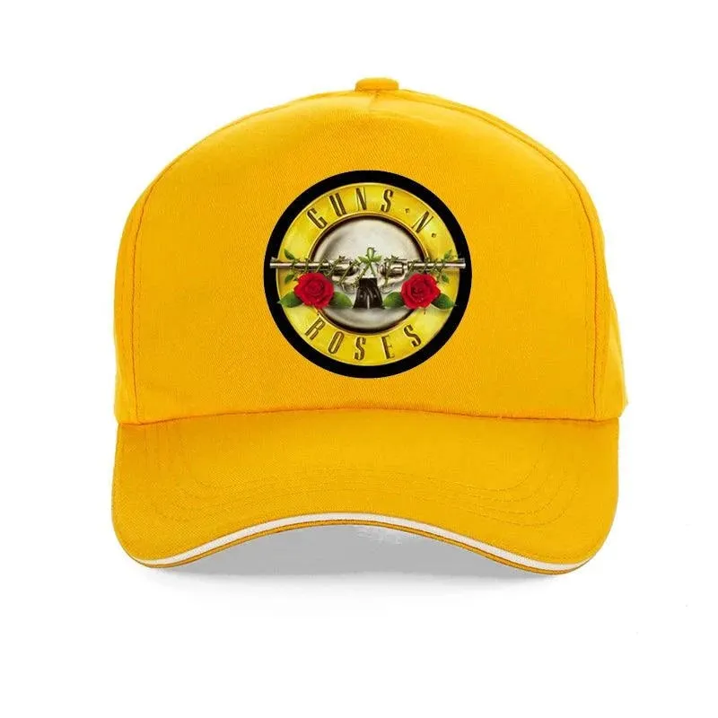 Guns N’ Roses Bullet Logo Baseball Cap | 100% Cotton Rock ‘n’ Roll Sun Slayer