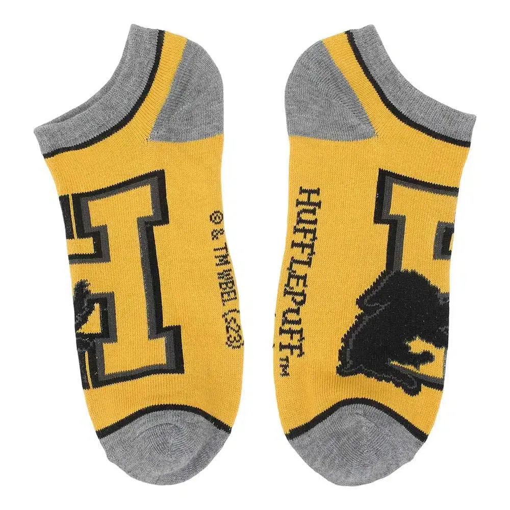 Harry Potter - Hufflepuff House Ankle Socks (5 Pairs) - Bioworld