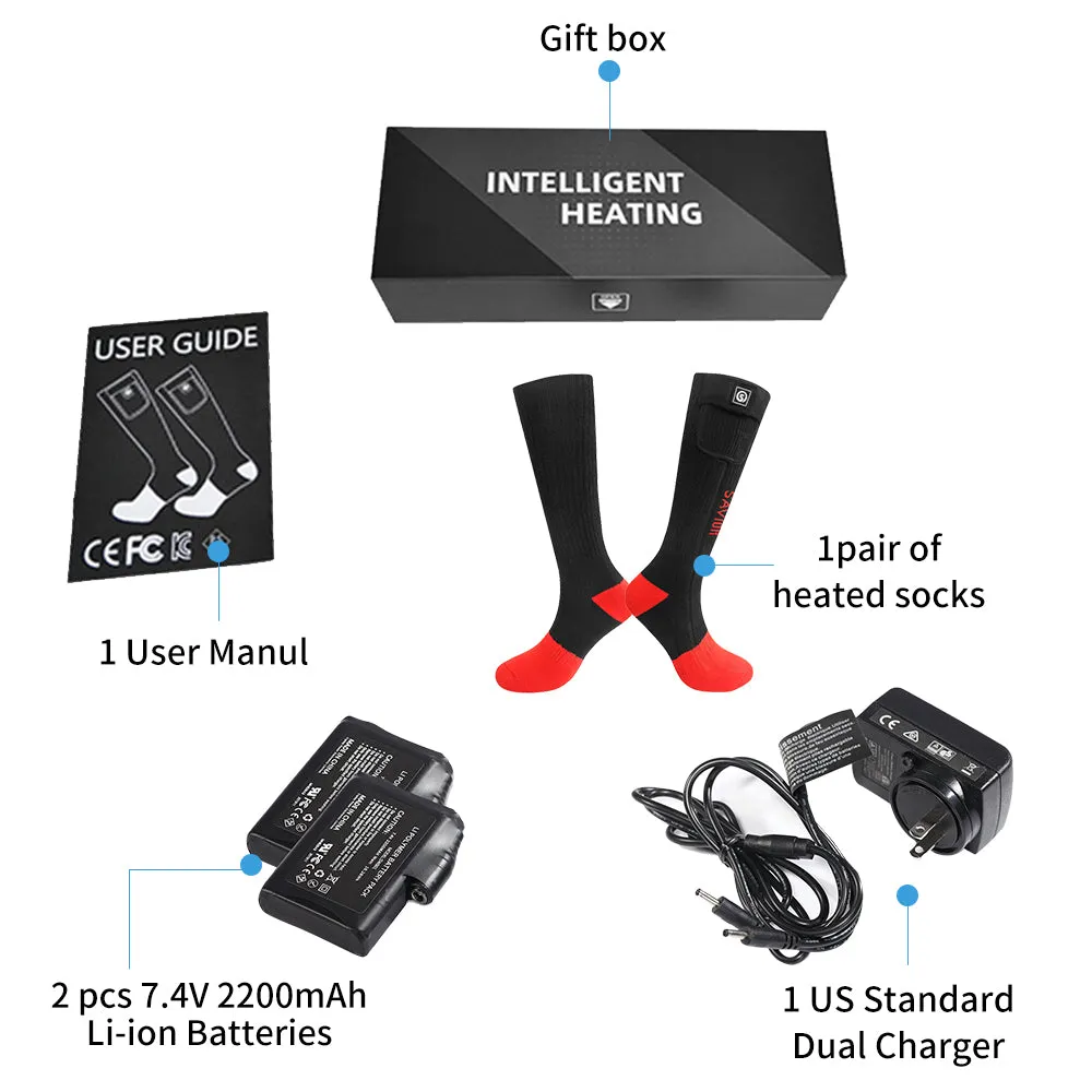 Heated Socks - Infrared Heating for Cold Weather Warmth