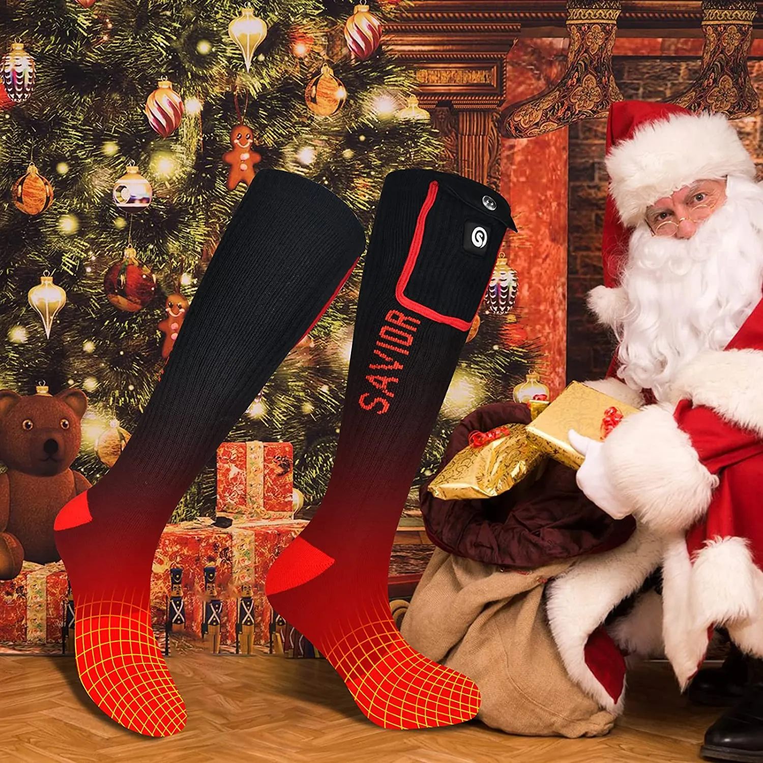 Heated Socks - Infrared Heating for Cold Weather Warmth
