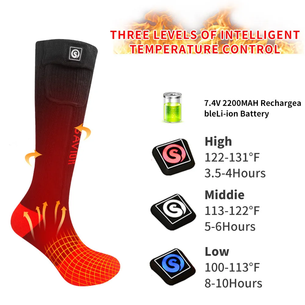 Heated Socks - Infrared Heating for Cold Weather Warmth