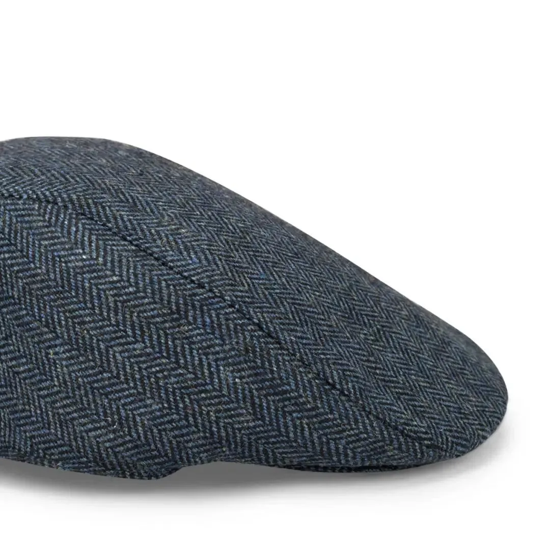 Hoggs of Fife Herringbone Waterproof Tweed Cap