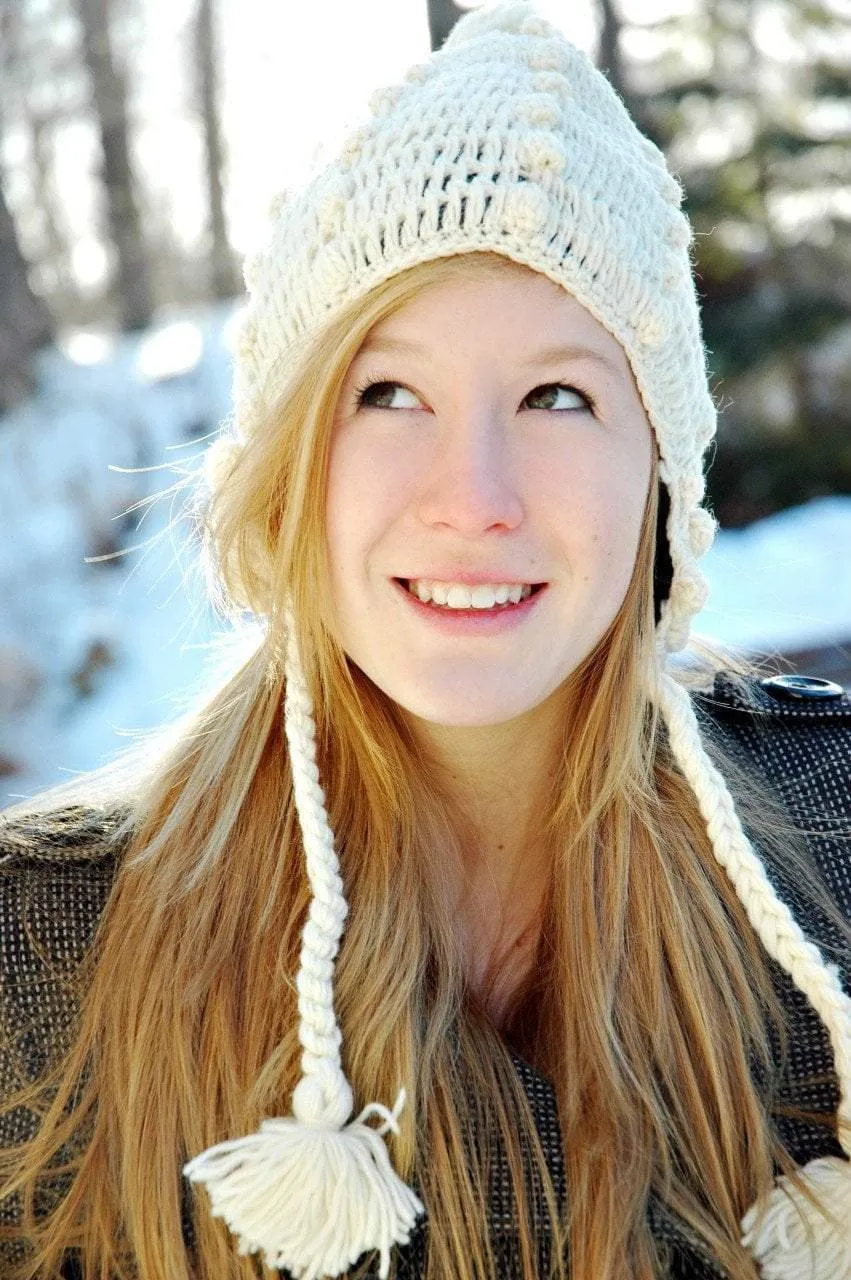 Holiday Cozy Wool Earflaps Hat