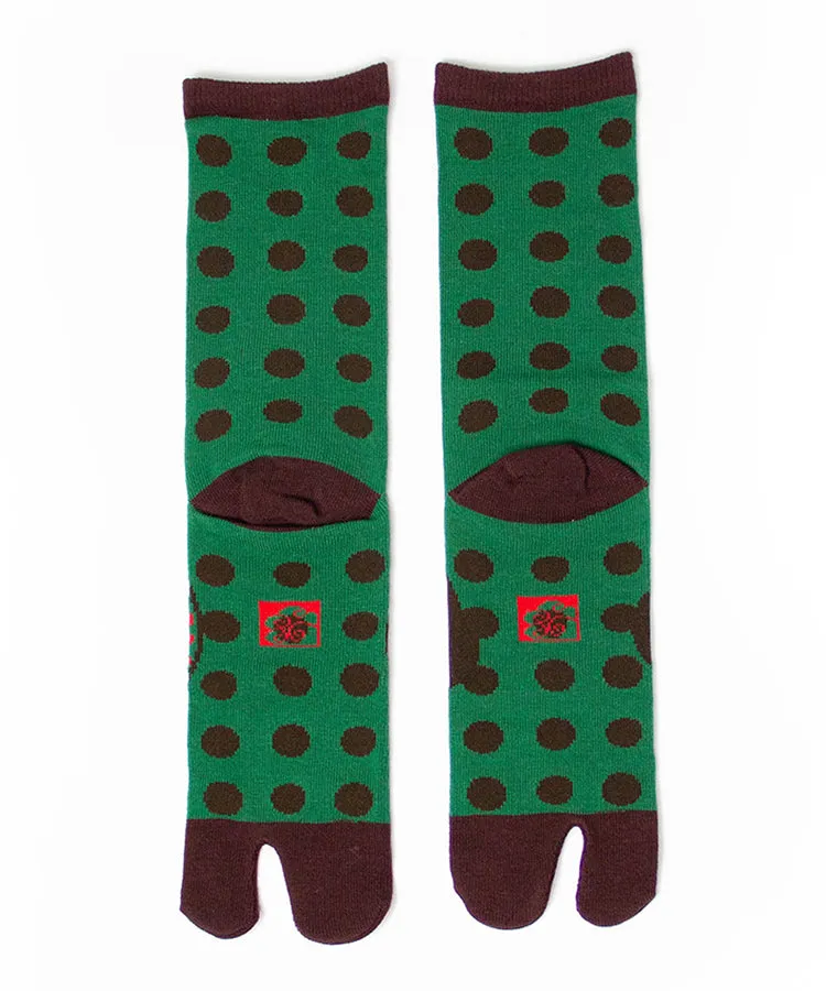 Hyottoko & Okame Tabi Socks / High Quality Geta Socks