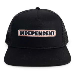 Independent - Bar Trucker Cap Black