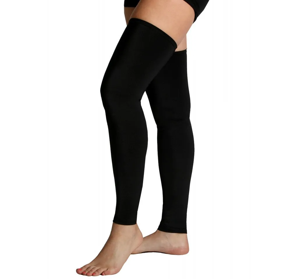 InstantRecoveryMD Unisex Compression Leg Sleeves Open Foot MD401